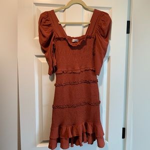 Vestique Burnt Orange Dress